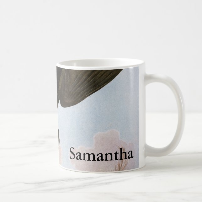 Caneca De Café Audubon: Andorinha de árvore (Direita)