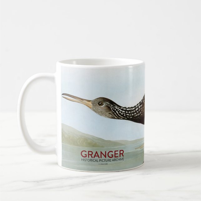 Caneca De Café Audubon: Limpkin (Esquerda)
