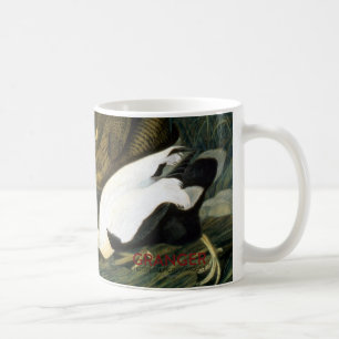 Caneca De Café Audubon: Pato de êider