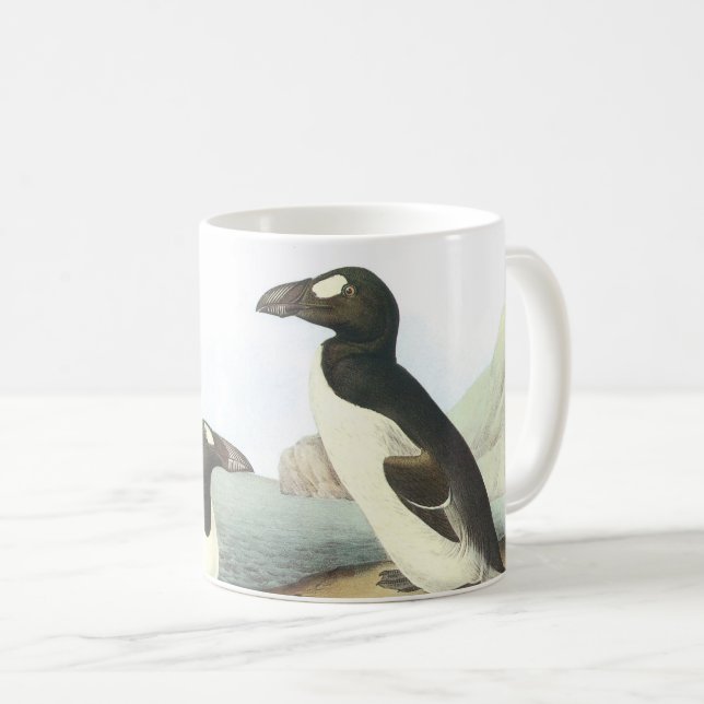 Caneca De Café Auk de excelente por Audubon (Frente Esquerda)