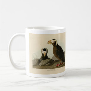 Caneca De Café Auk Tufted (Puffin) - Aves da América de Audubon