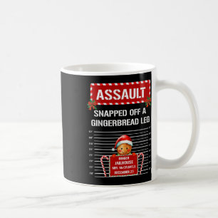 Caneca De Café Ault Gingerbird Inmate Grupo de Natal Matriz Xmas