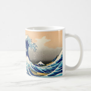 Caneca De Café Aumente A Onda De Excelente De Kanagawa