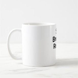 Caneca De Café Aumente com mais força - Design de tipografia moti