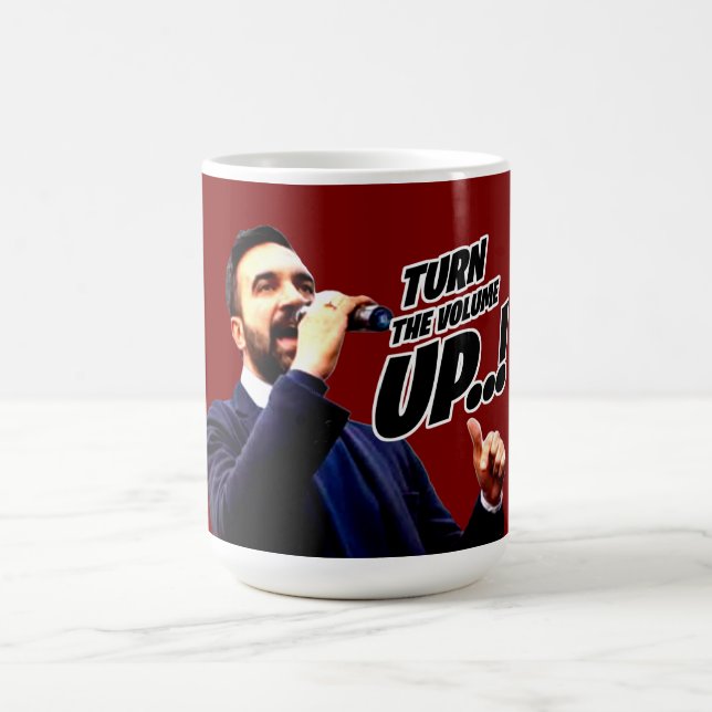 Caneca De Café Aumente o Volume (Centro)