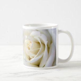 Caneca De Café Aumentou o branco