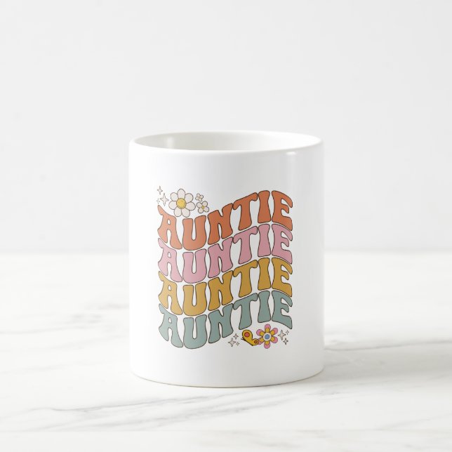 Caneca De Café Auntie Groovy Aestic Gift (Centro)
