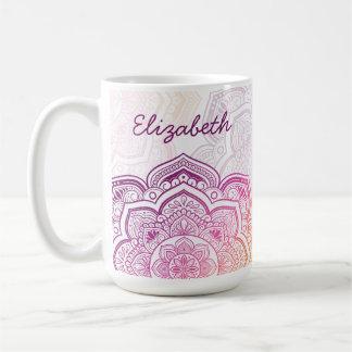 Caneca De Café Auri Mandala 15 oz. Personalized Mug