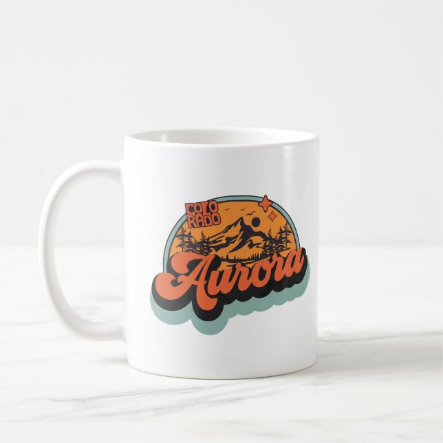 Caneca De Café Aurora, Colorado (Esquerda)