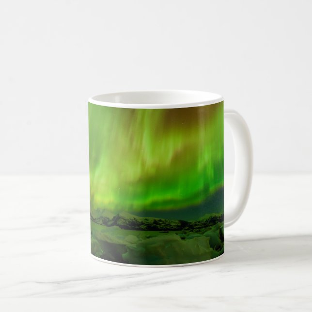 Caneca De Café Aurora Incrível (Frente Esquerda)