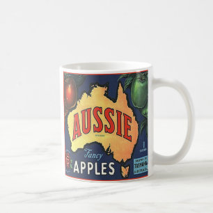 Caneca De Café Aussie Apples