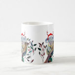 Caneca De Café Aussie Christmas Koala Gum Tree Santa Hat Red<br><div class="desc">A mão desenhou coala de Natal colorido vestindo um chapéu de Papai Noel sentado em uma goma de gude. O Koala é nativo da Austrália.</div>