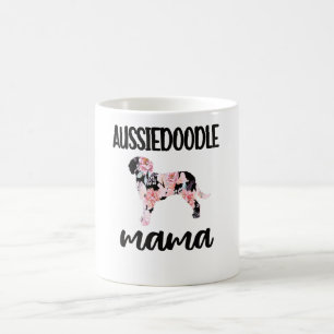Caneca De Café Aussiedoodle Dog Mama Dog Aussiedoododle Mãe