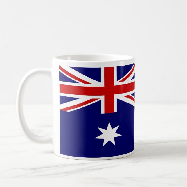 Caneca De Café Aust Flag (Esquerda)
