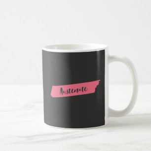 Caneca De Café Austenite Pincel Rosa