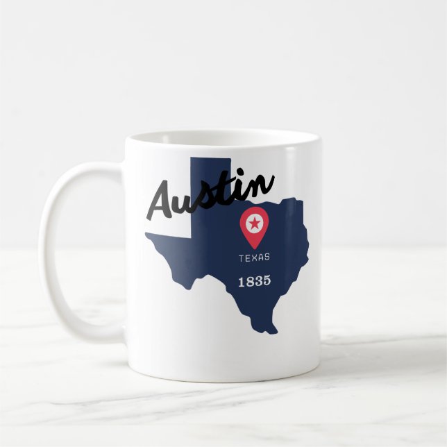 Caneca De Café Austin coffee Mug (Esquerda)