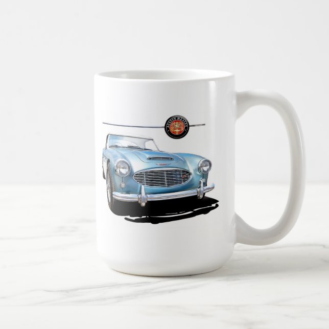 Caneca De Café Austin Healey 3000 pintura (Direita)