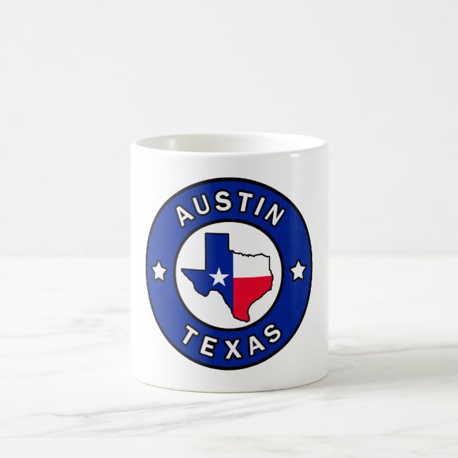 Caneca De Café Austin Texas (Centro)