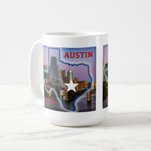 Caneca De Café Austin, Texas, Mug