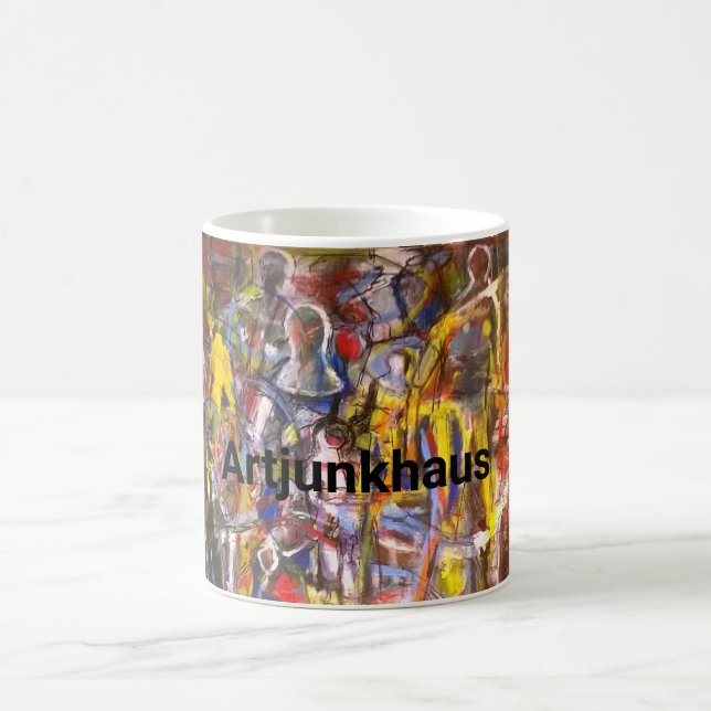 Caneca De Café Austin Underground Abstrato Hankamer Artjunkhaus (Centro)