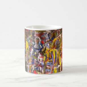 Caneca De Café Austin Underground Abstrato Hankamer Artjunkhaus