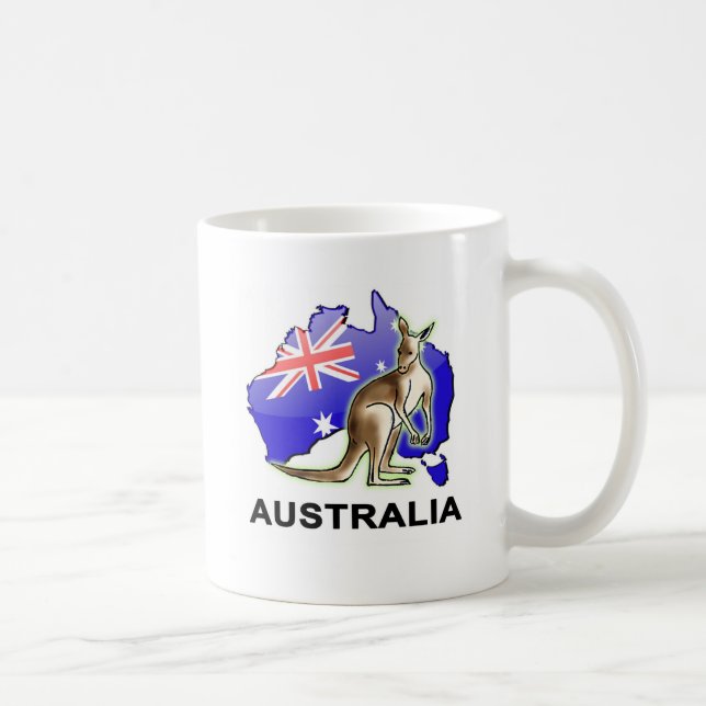 Caneca De Café Austrália (Direita)