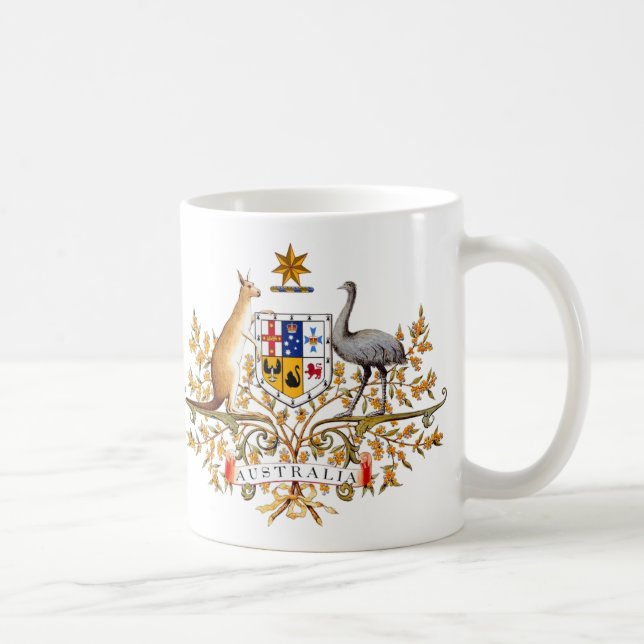 Caneca De Café Austrália (Direita)