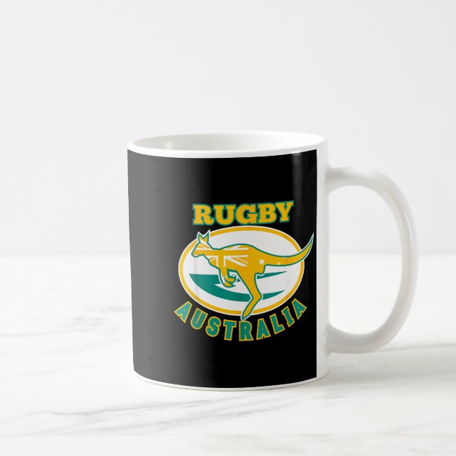 Caneca De Café Australia Rugby, Wallabies Rugby Jersey, Australia (Direita)