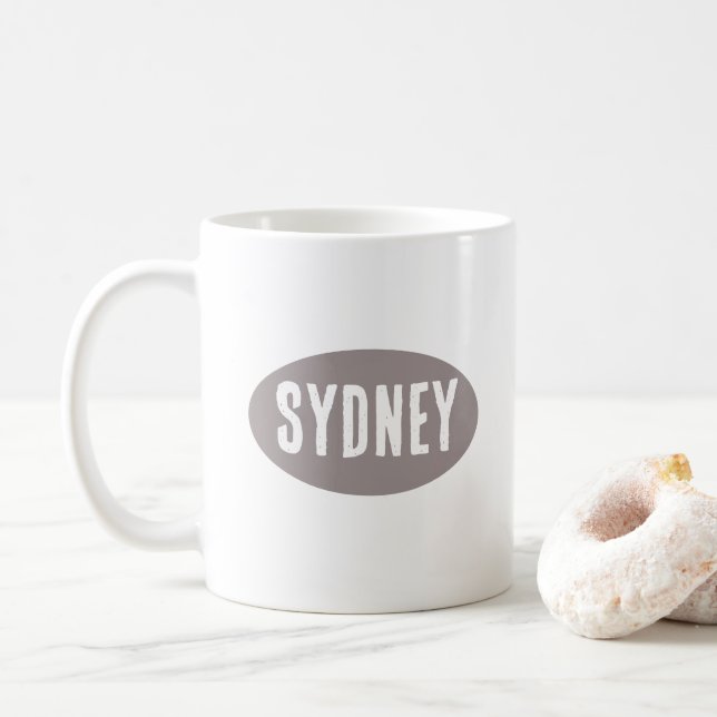 Caneca De Café Austrália Sydney Mug (Com Donut)