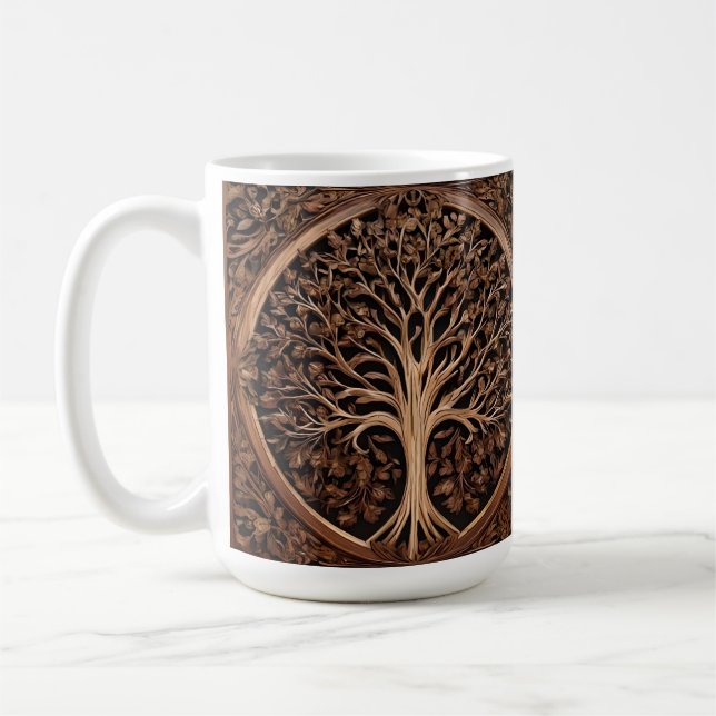 Caneca De Café Austrália: Waratah Wood Impressão, (Esquerda)