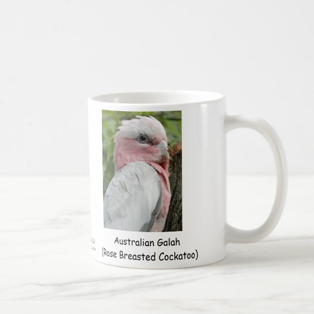 Caneca De Café Australiano Galah (Cockatoo cor-de-rosa de (Direita)