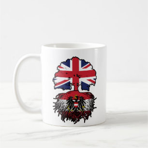 Caneca De Café Áustria Áustria Reino Unido Reino Unido
