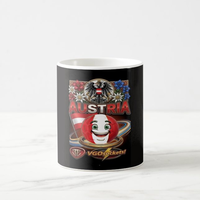 Caneca De Café Áustria-GBall-01 (Centro)