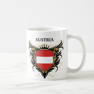 Caneca De Café Áustria [personalize]