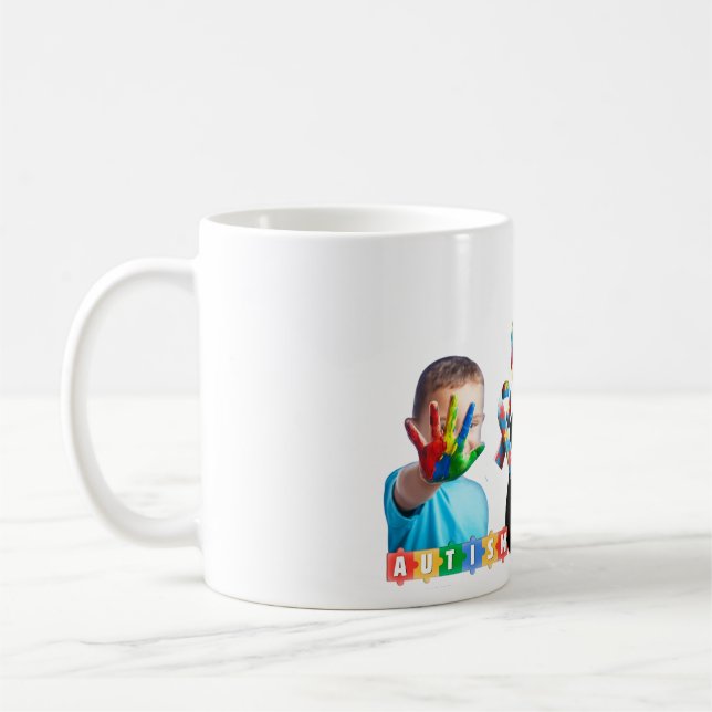 Caneca De Café Autism (Esquerda)