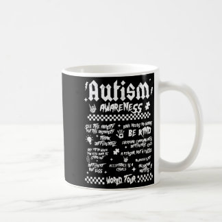 Caneca De Café Autism World Tour Autism Awareness 