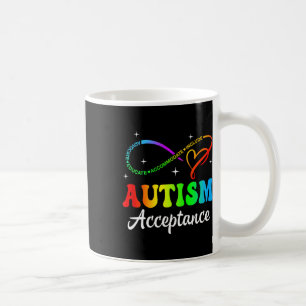 Caneca De Café Autismo Consciência Aceitação Infinidade Símbolo H