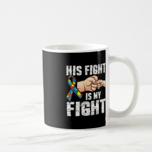 Caneca De Café Autismo Consciência Autismo Mãe Pai Sua Luta É Min