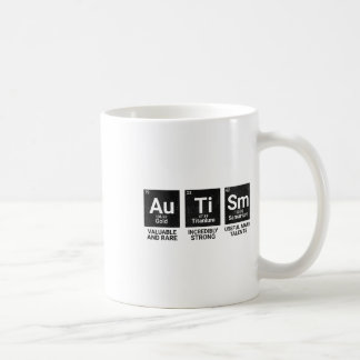 Caneca De Café Autismo Consciência Mesa Periódica Autismo Periódi