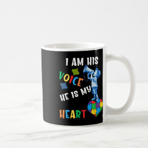 Caneca De Café Autismo Conscientista Teatro Autismo Mãe E Camisa 