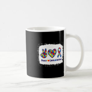 Caneca De Café Autismo Do Amor Pela Paz Em Abril Vestimos Azul Pa