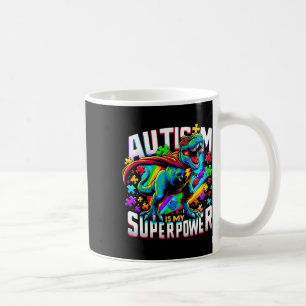 Caneca De Café Autismo é meu super poder Autismo Sensibilização T