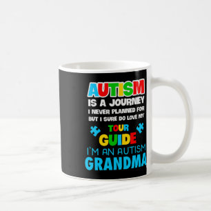 Caneca De Café Autismo É Uma Jornada Que Nunca Planejei Autismo A