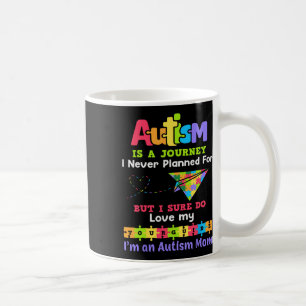 Caneca De Café Autismo É Uma Jornada Que Nunca Planejei Autismo M