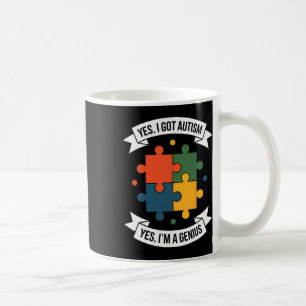 Caneca De Café Autismo Engraçado Sensibilização Crianças Quebra-c