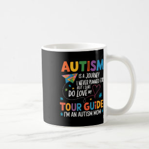 Caneca De Café Autismo Mãe Consciência Autismo Guia de Visita