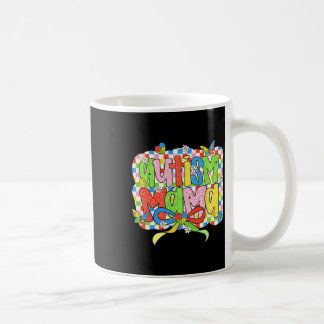 Caneca De Café Autismo Mãe Mãe Arco Coquette Autismo Autismo Cons
