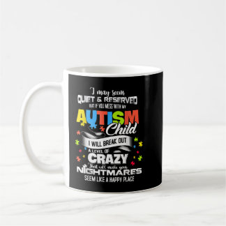 Caneca De Café Autismo Mamãe Oferece Quebra-cabeça de Consciência