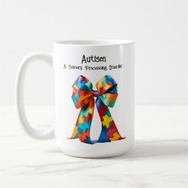 Caneca De Café Autismo: Mug de perturbação de processamento senso