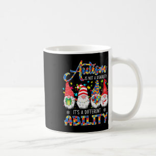 Caneca De Café Autismo Orgulhoso É Uma Habilidade Diferente Três
